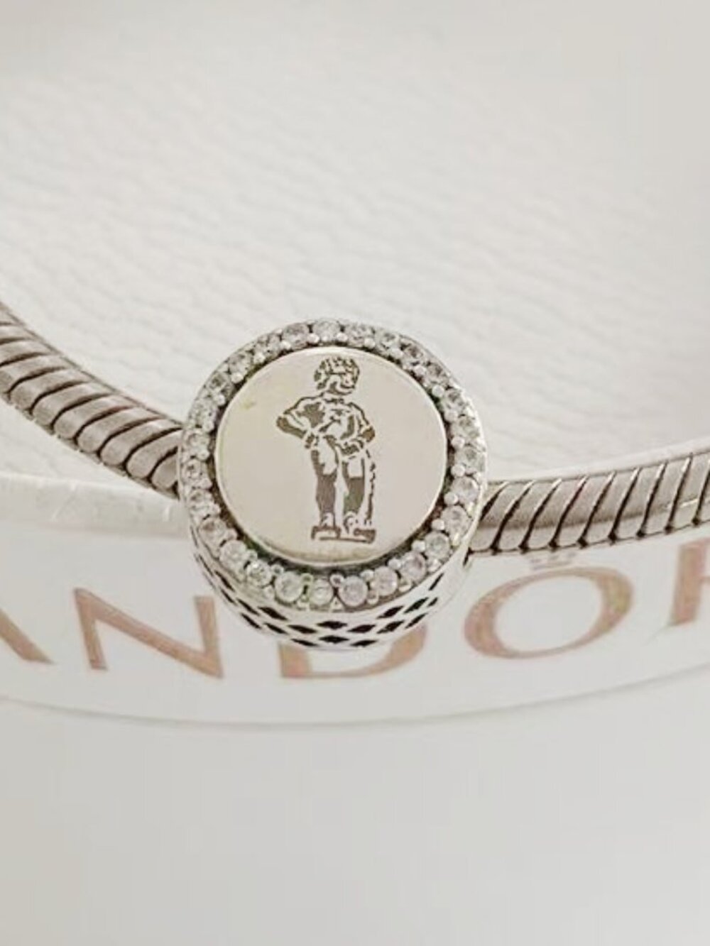 Pandora Manneken Pis Brussels Belgium Ground Charm Pendant